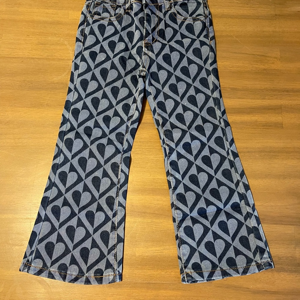 Heart Denim Jeans